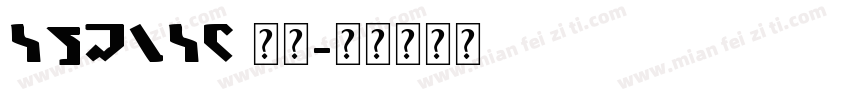 italic 英文字体转换
